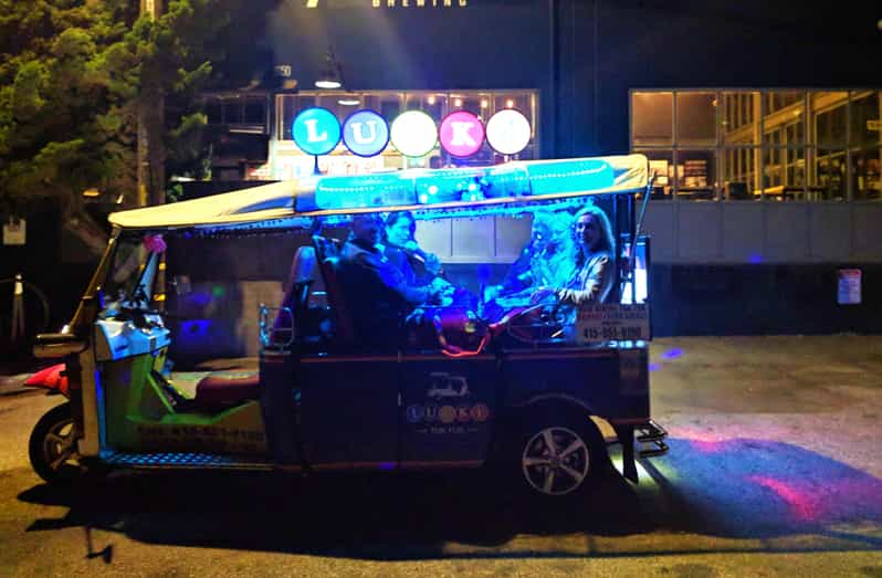 San Francisco: 2-Hour Private Group Tuk Tuk Night Tour | GetYourGuide