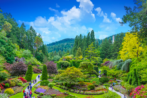 Depuis Vancouver : Excursion d'une journée à Victoria et aux jardins ButchartDepuis Vancouver : Victoria et jardins Butchart