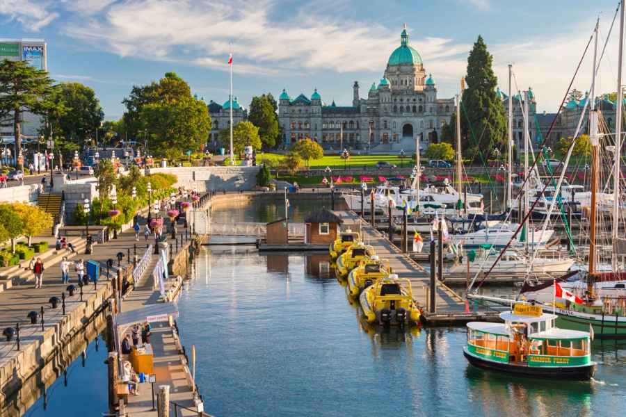 Von Vancouver aus: Ganztägige Victoria & Butchart Gardens Tour. Foto: GetYourGuide
