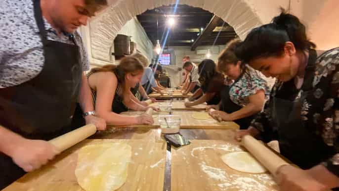frascati wine route from rome pasta making and wine tasting