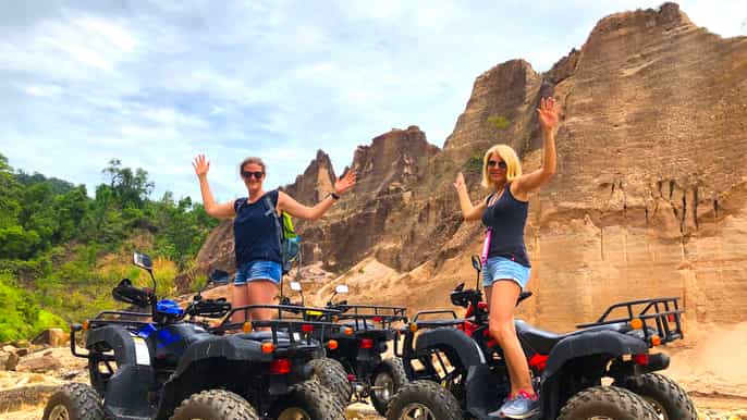 khao lak atv canoa de manglares y recorrido por el templo