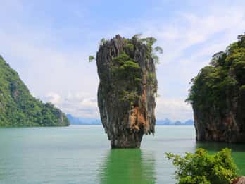 Khao Lak: Phang Nga Bay & James Bond Island mit dem Longtailboot