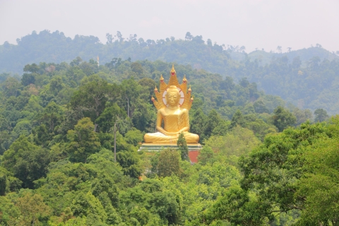 Depuis Khao Lak : visite des temples avec grotte du dragonVisite privée
