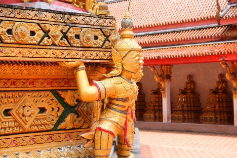 Ab Khao Lak: Tagestour zu den Tempeln und Dragon CavePrivate Tour