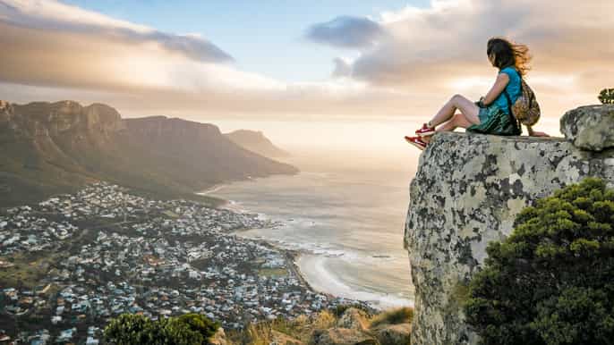 cape town lions head sunrise or sunset hike