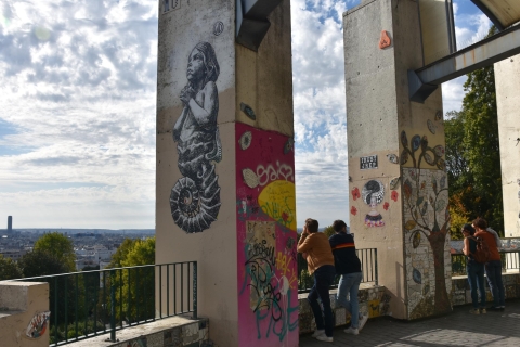 Paris: Belleville Street Art Tour avec un artiste