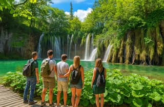 Plitvice e Rastoke: tour guidato con biglietti da Zagabria