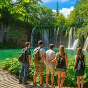 Ab Zagreb: Geführte Tour Plitvicer Seen und Rastoke mit Eintrittskarte