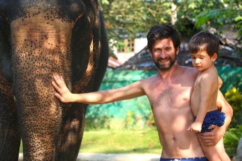 Khao Lak : rafting, bain des éléphants et centre des tortues