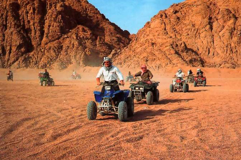 From Hurghada: El Gouna Quad and MX Bike Tour 1-Hour Safari by Mini Bike