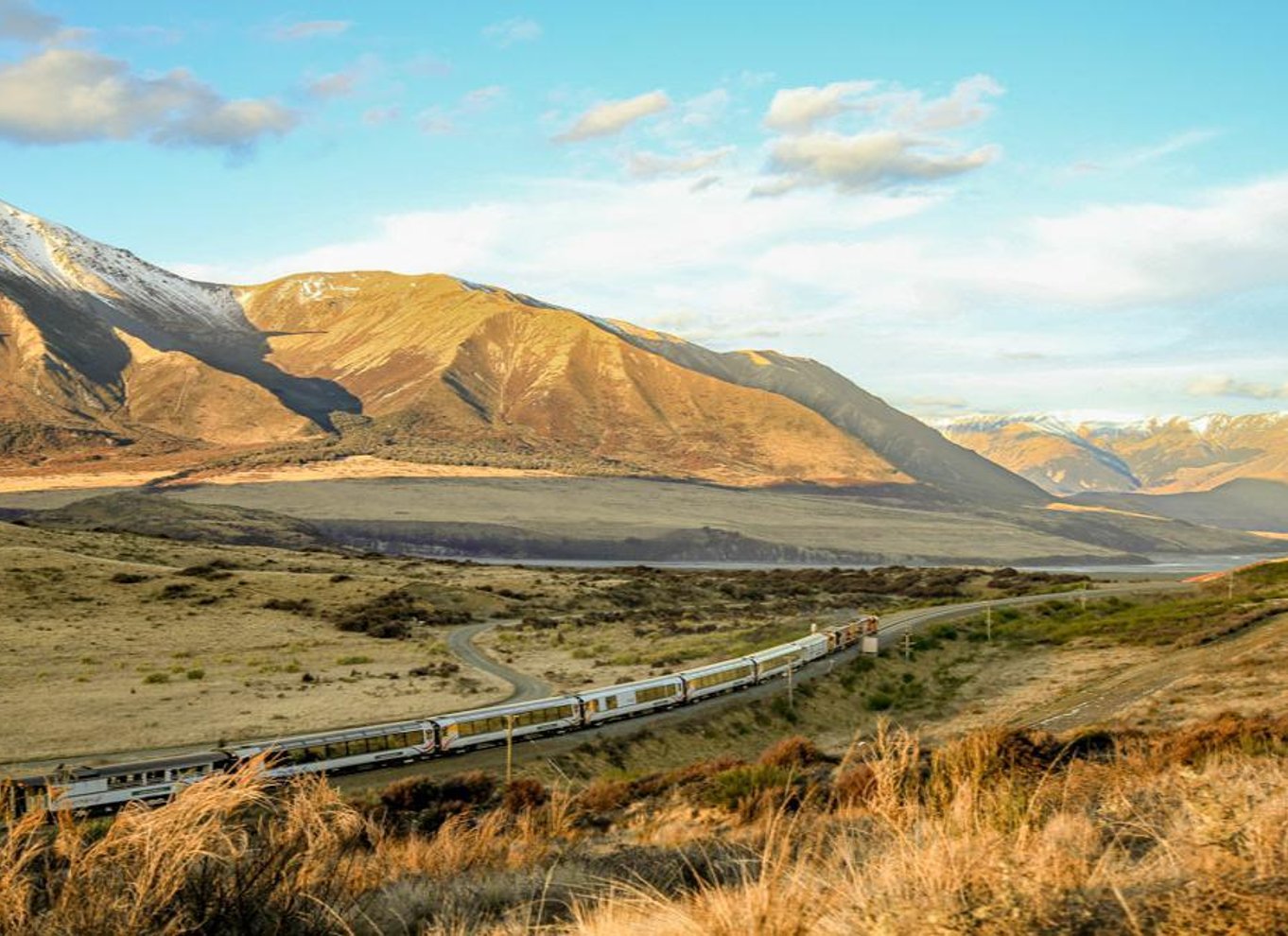 Arthur's Pass: TranzAlpine Train og Castle Hill dagstur