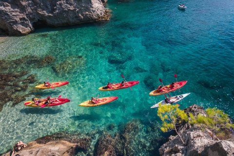 Dubrovnik: Sea Kayaking Day or Sunset Tour Dubrovnik: Sea Kayaking Tour - Swim and snorkelling