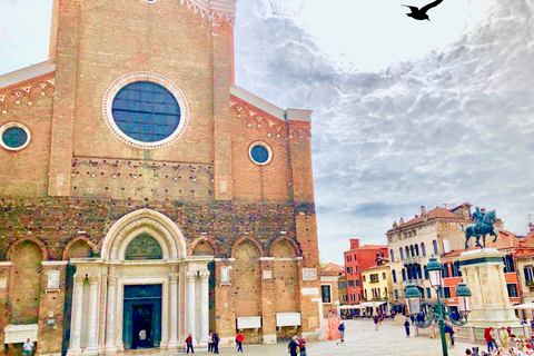 Venedig: Vandring och gondolturVenedig: Promenad &amp; Gondoltur på tyska