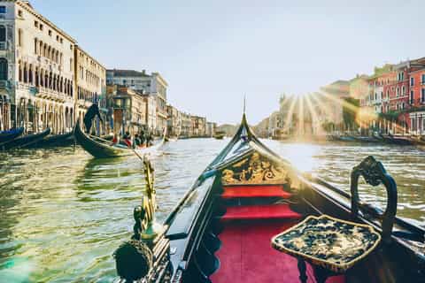 Venice: Shared Gondola Ride through the Lagoon City