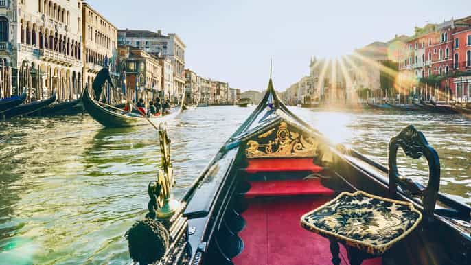 venedig gondelfahrt durch die lagunenstadt