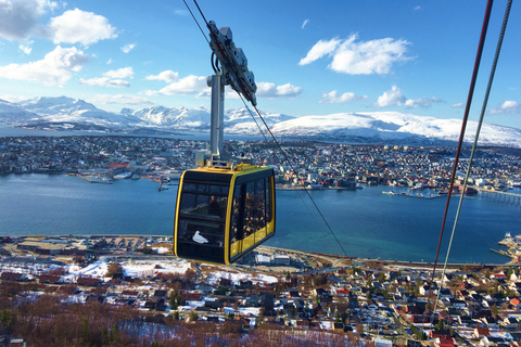 Tromsø: Seilbahnfahrt mit arktischem Panorama