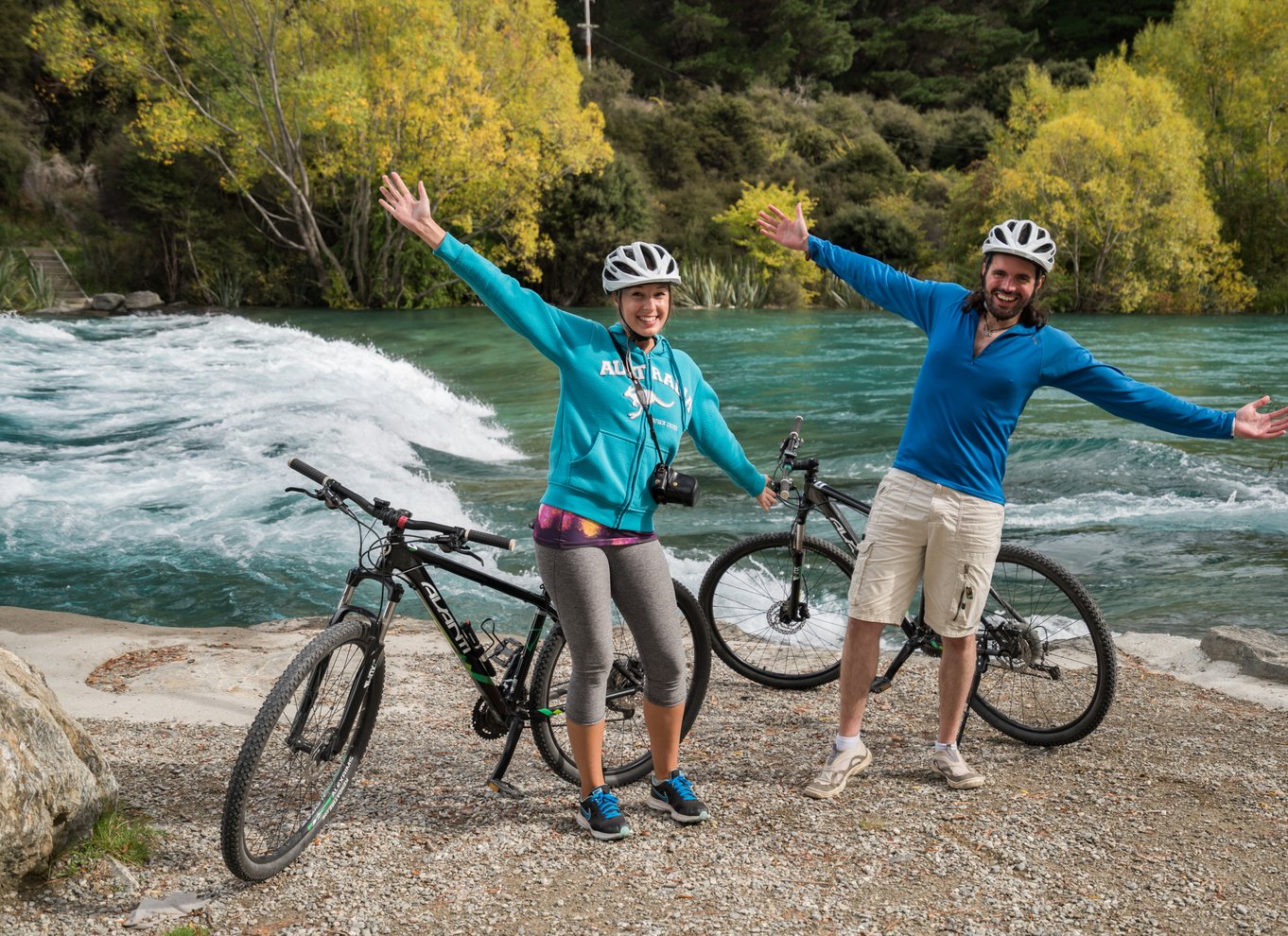 Wanaka: Selvguidet MTB eller e-cykel - Lake Hawea River Trail