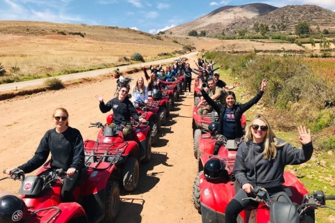 cusco : excursión en quad en Maras Moray Salineras