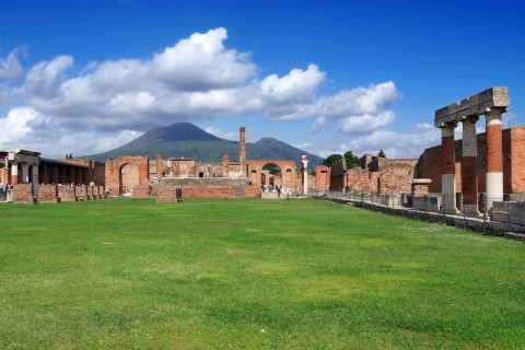De Rome: visite privée de Pompéi et de la côte amalfitaine en voiture