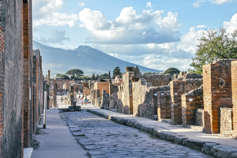 De Rome: visite privée de Pompéi et de la côte amalfitaine en voiture