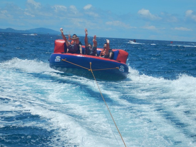 Visit Boracay Flying Donut Water Tubing Experience in Boracay
