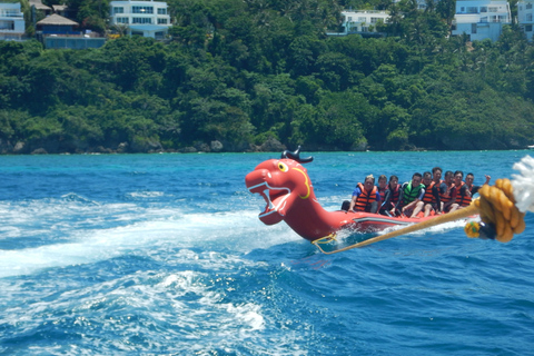 Boracay: Inflatable Banana or Dragon Boat Ride 2 Rides Of Inflatable Banana or Dragon Boat