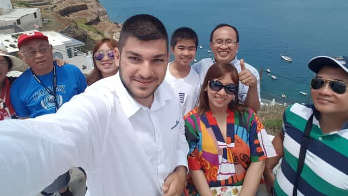 santorini guided 4hour island tour