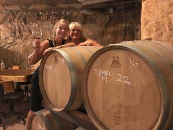 Wijnproeverij in Valle de Guadalupe
