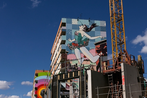 Paris: visite à pied des peintures murales d'art urbain avec un expert