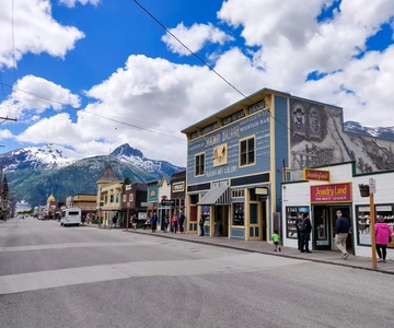 De Whitehorse: Viagem de 1 dia a Skagway