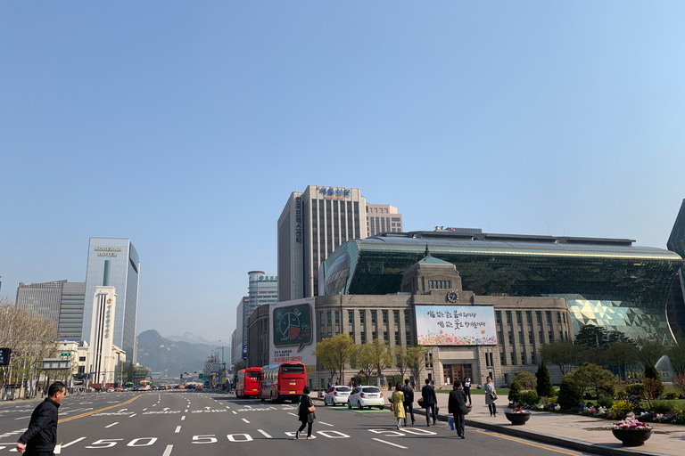 Seul: Palácio de Gyeongbok e excursão a pé por Bukchon Hanok