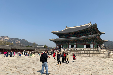 Seoul: wandeltocht naar oude paleizen en uitkijkpuntenPaleiswandeling inclusief het dorp Bukchon