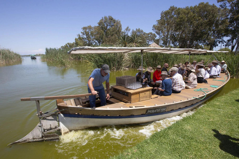 Valencia: Paseo en barco por la Albufera, paella y tour al atardecer incluidos