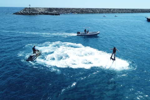 Gran Canaria: sesión de flyboard en la playa de Anfi