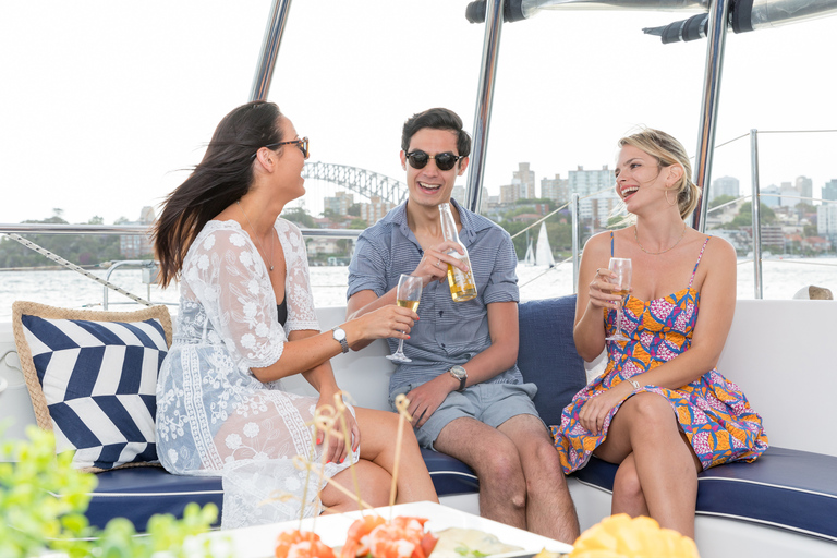 Port de Sydney : croisière en catamaran au coucher du soleil