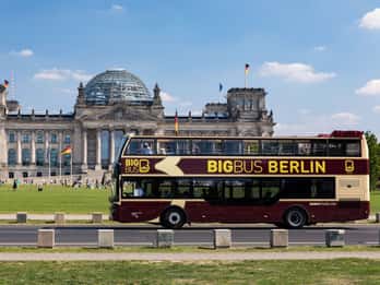 Berlin: Hop-On-Hop-Off-Sightseeing-Bustour optional mit Boot Berlin: Hop-On-Hop-Off-Sightseeing-Bustour optional mit Boot