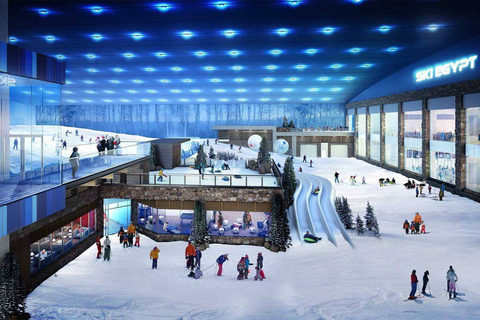 El Cairo: entradas para snowboard en interiores con traslado al hotel