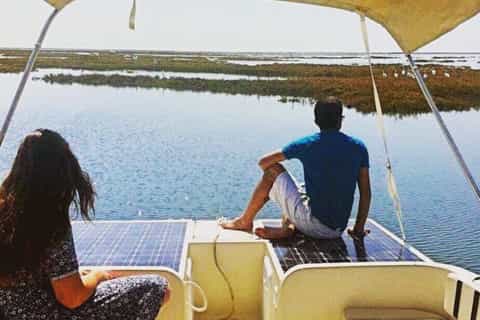 Algarve: Ria Formosa Eco-Friendly Solar Boat Trip from Faro