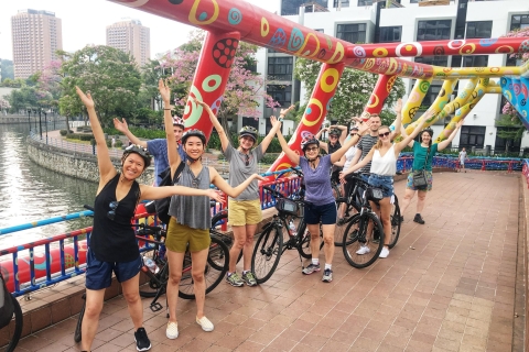 Singapur: Historische Fahrradtour mit traditionellen Snacks