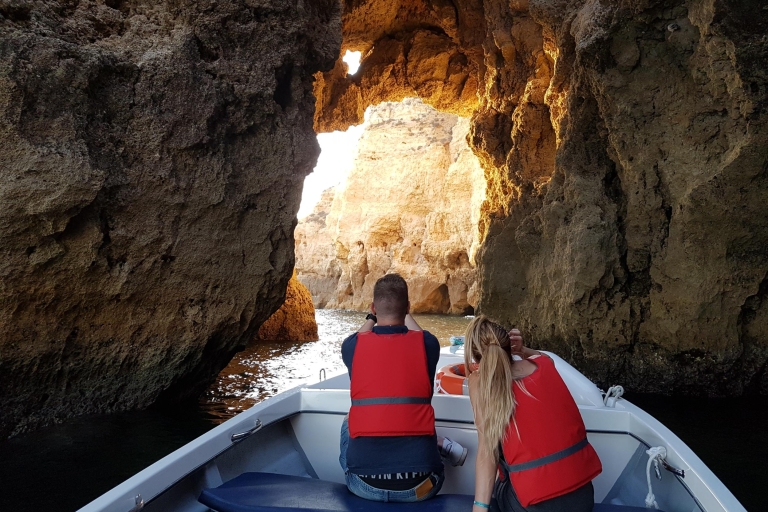 Lagos: Ponta da Piedade Grotto 1-godzinna wycieczka z lokalnym przewodnikiemLagos: Ponta da Piedade Grotto Tour z lokalnym przewodnikiem