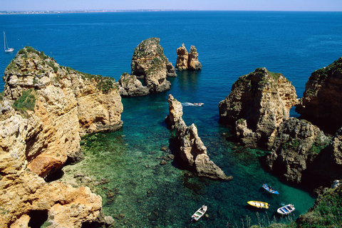 Lagos: Ponta da Piedade Grotto 1-timmes tur med lokal guideDelad gruppresa