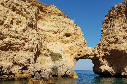 Lagos: Ponta da Piedade Grotto 1-timmes tur med lokal guideDelad gruppresa