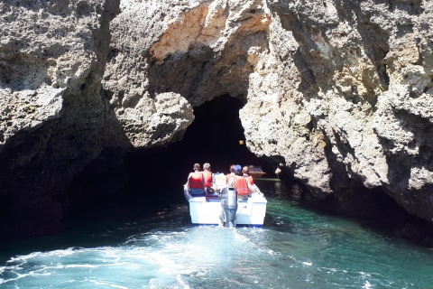 Lagos: Ponta da Piedade Grotto 1-godzinna wycieczka z lokalnym przewodnikiemLagos: Ponta da Piedade Grotto Tour z lokalnym przewodnikiem