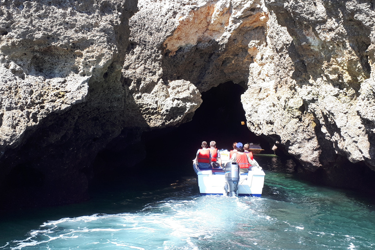 Lagos: Ponta da Piedade Grotto 1-uur durende tour met lokale gidsLagos: Ponta da Piedade-grottour met lokale gids