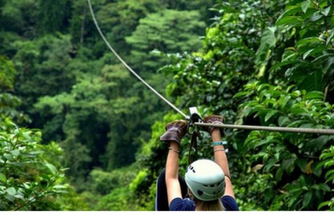 Medellin : aventure de 4 heures en tyrolienneOption standard