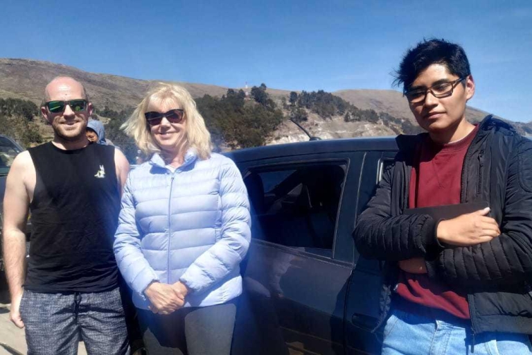 De La Paz: Tiwanaku et le lac Titicaca: visite d'une journée