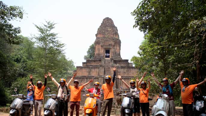 siem reap fullday angkor vespa adventure