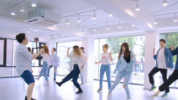 seúl clase de baile kpop y grabación de vídeo musical