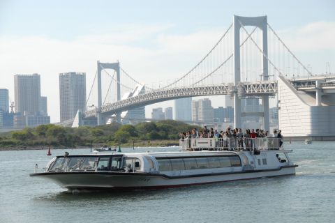 Tokio: Asakusa naar Odaiba Mizube Line riviercruise