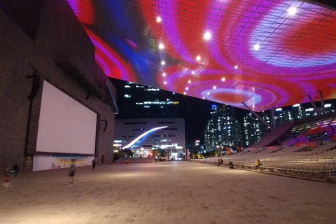 Busan: punti panoramici notturni con crociera serale con fuochi d&#039;artificioBusan: tour per piccoli gruppi dei punti panoramici notturni con crociera serale